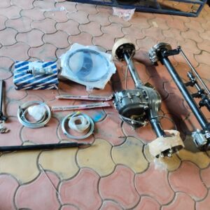 Front Axle with Steering Cap - 1 Ton