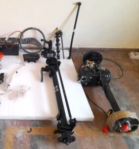 Front Axle with Steering System - 4 Tons