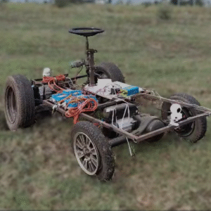 Wheel Drive Remote Operated All-Terrain Vehicle Prototype